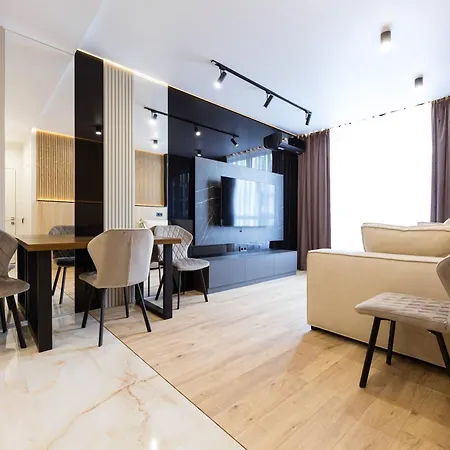 Hotel apartamentowy Nyvky Like - файна таун - 116 Kijów